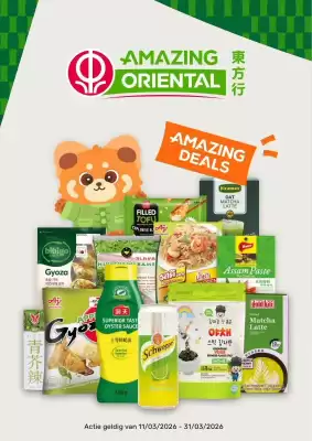 Amazing Oriëntal folder (geldig t/m 31-03)