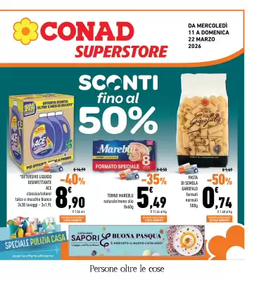 Volantino Conad Superstore (valido fino al 22-03)