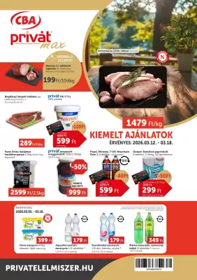 PRIVÁT akciós újság (érvényes eddig: 18-03)