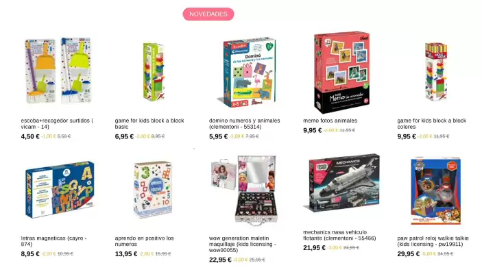 Folleto Jugueterías Nikki (válido hasta el 22-03)