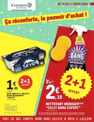 Catalogue E.Leclerc Express (valable jusqu'au 21-03)