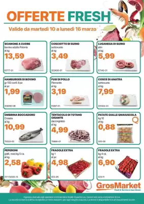 Volantino GrosMarket (valido fino al 16-03)