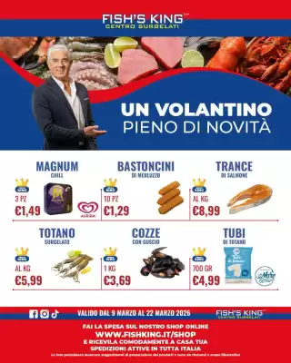 Volantino Fish's King (valido fino al 22-03)