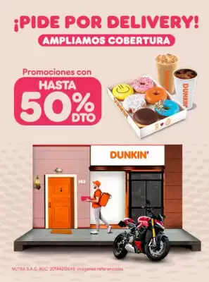 Catálogo Dunkin Donuts (válido hasta 31-03)