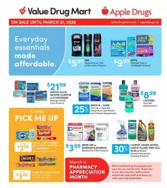 Value Drug Mart flyer week 10 Page 1