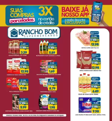 Catálogo Rancho Bom Supermercados (válido até 15-03)