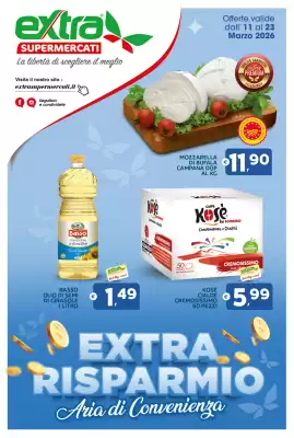Volantino Extra Supermercati