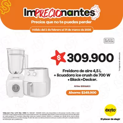 Catálogo Éxito (válido hasta 31-03)