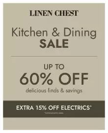 Linen Chest flyer Page 1