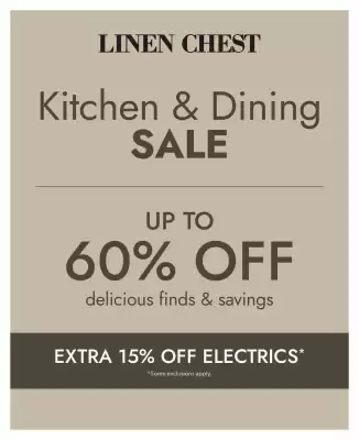 Linen Chest flyer
