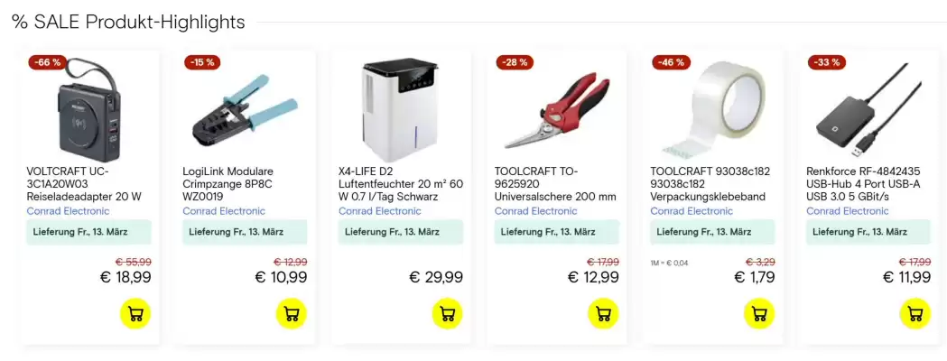 Conrad Katalog (gültig bis 15-03)