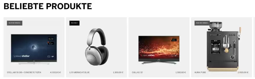 LOEWE Flugblatt Seite 1