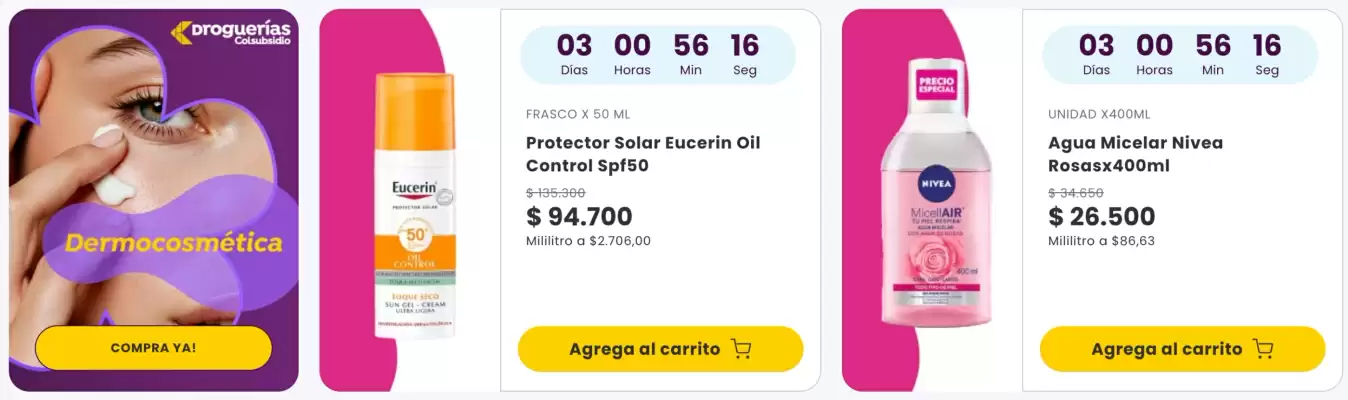 Catálogo Droguerías Colsubsidio (válido hasta 13-03)