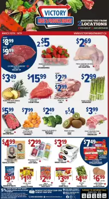 Victory Meat Market flyer (valid until 14-03)