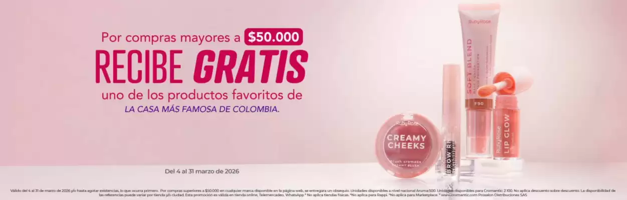 Catálogo Cromantic (válido hasta 31-03)