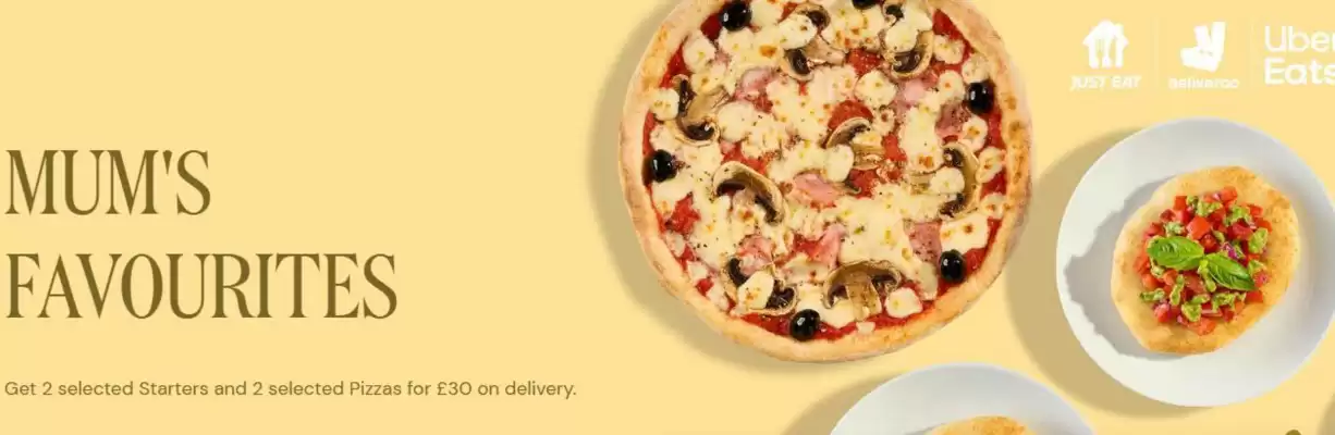Pizza Express leaflet (valid until 26-03)