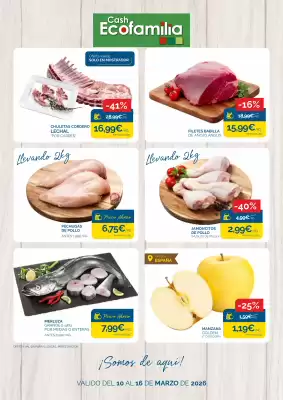 Folleto Cash Ecofamilia (válido hasta el 16-03)
