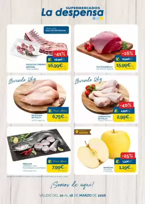 Folleto Supermercados La Despensa (válido hasta el 16-03)