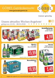 Getränke Göbel Prospekt woche 13 Seite 1