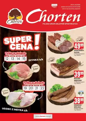 Chorten gazetka (ważność do 22-03)