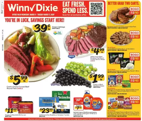 Winn Dixie weekly ad (valid until 17-03)