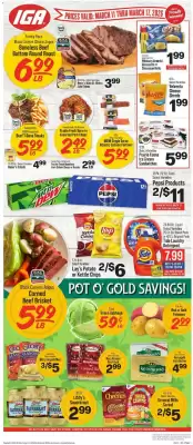 IGA weekly ad (valid until 17-03)