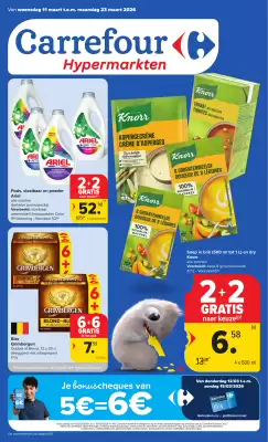 Hyper Carrefour folder (geldig t/m 23-03)