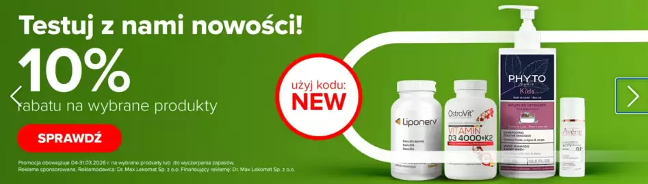 Drogeria Dr.Max gazetka tydzień 11 Strona 6