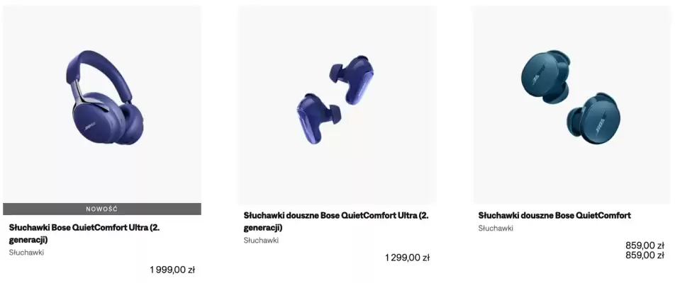 Bose gazetka (ważność do 23-03)