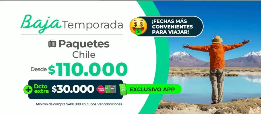 Catálogo Viajes Falabella (válido hasta 16-03)