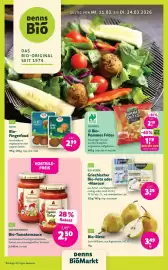 Denn's Biomarkt Flugblatt Seite 1