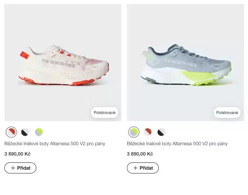 The North Face leták (platné do 23-03)