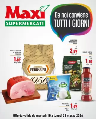 Volantino Maxi Supermercati (valido fino al 23-03)