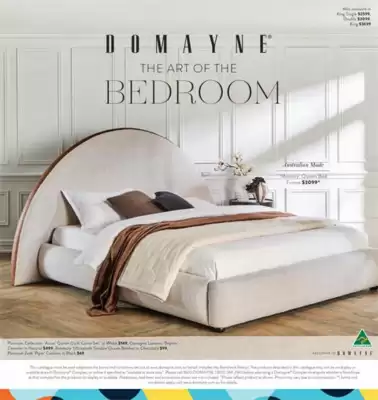 Domayne catalogue (valid until 30-04)