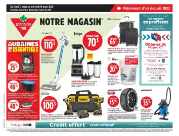Canadian Tire flyer week 11 Page 1