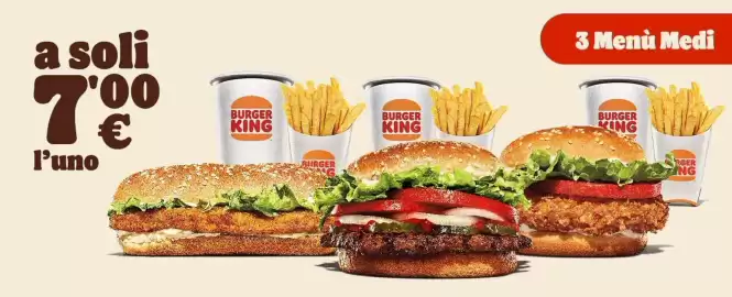 Volantino Burger King Pagina 1