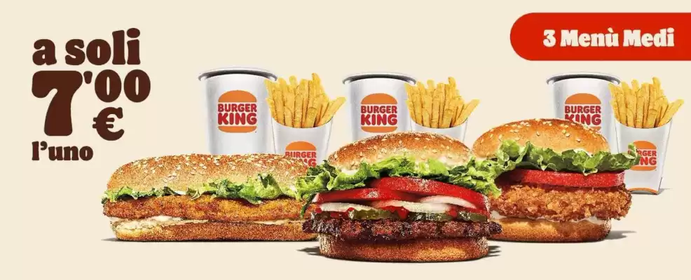 Volantino Burger King (valido fino al 31-12)