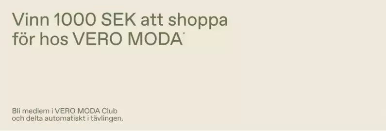 Vero Moda reklamblad Sida 1