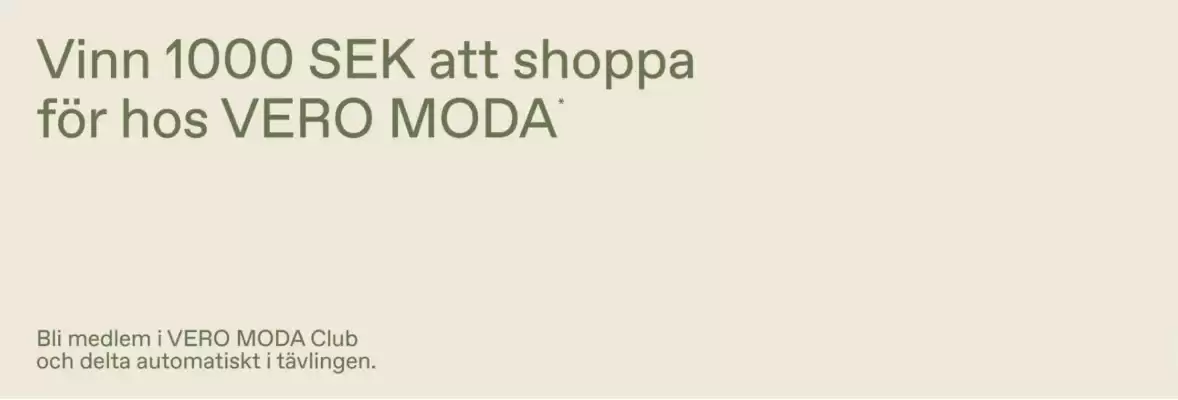 Vero Moda reklamblad (giltig till och med 31-03)