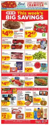 H-E-B weekly ad (valid until 17-03)