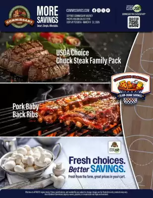 Commissary weekly ad (valid until 22-03)