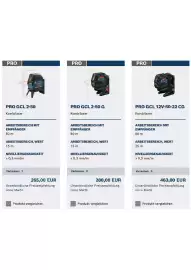 Bosch Professional Flugblatt Seite 1