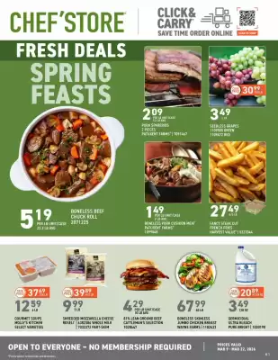 US Foods Chef's Store weekly ad (valid until 22-03)