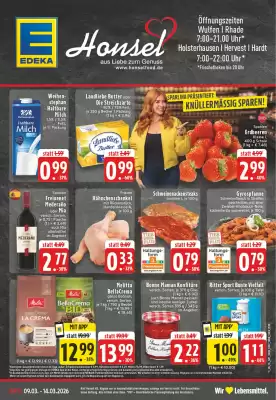 Edeka Honsel Prospekt (gültig bis 14-03)