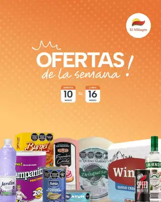 Catálogo El Milagro Mayorista (válido hasta 16-03)