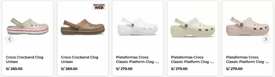 Catálogo Crocs Página 1