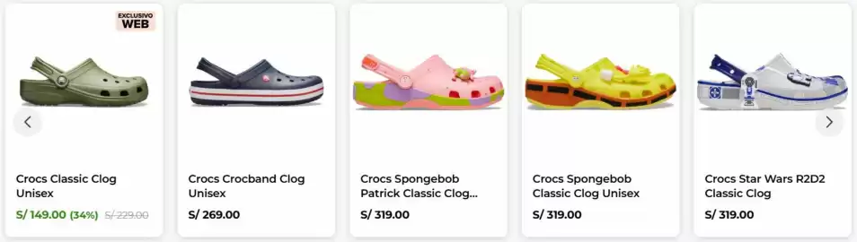 Catálogo Crocs Página 3