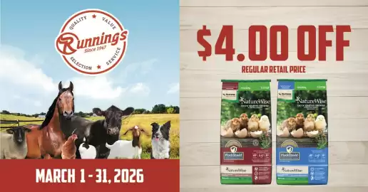 Runnings weekly ad Page 1