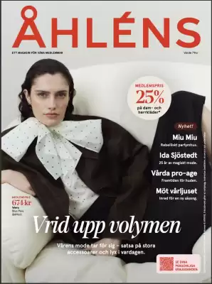 Åhléns reklamblad (giltig till och med 31-03)