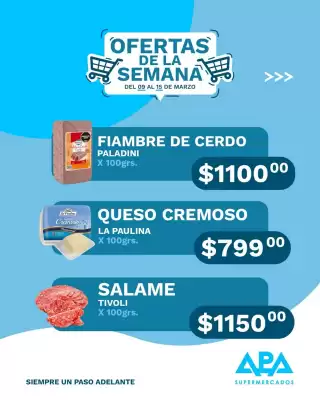 Catálogo APA Supermercados (válido hasta 15-03)
